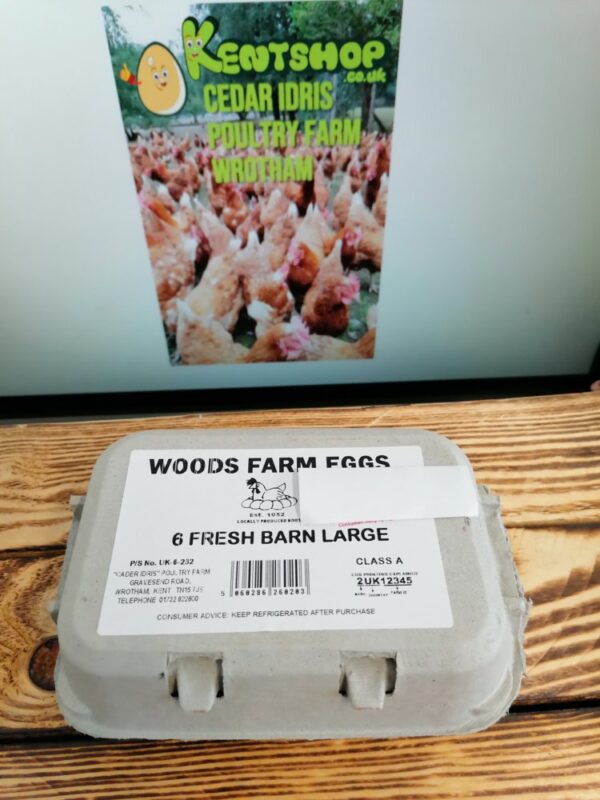 Farm Barn Eggs – Large 6